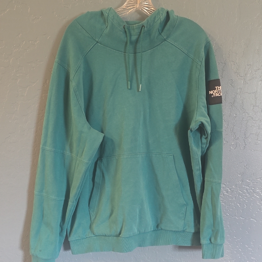 The North Face Men's Teal Hoodie Sweater